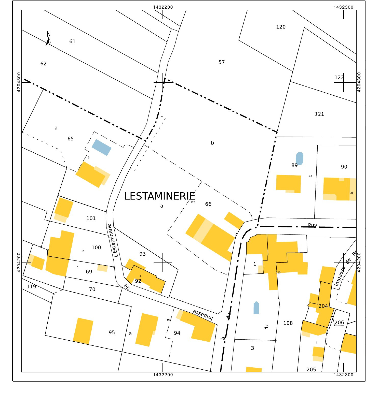 La Lande-de-Fronsac — l'existant