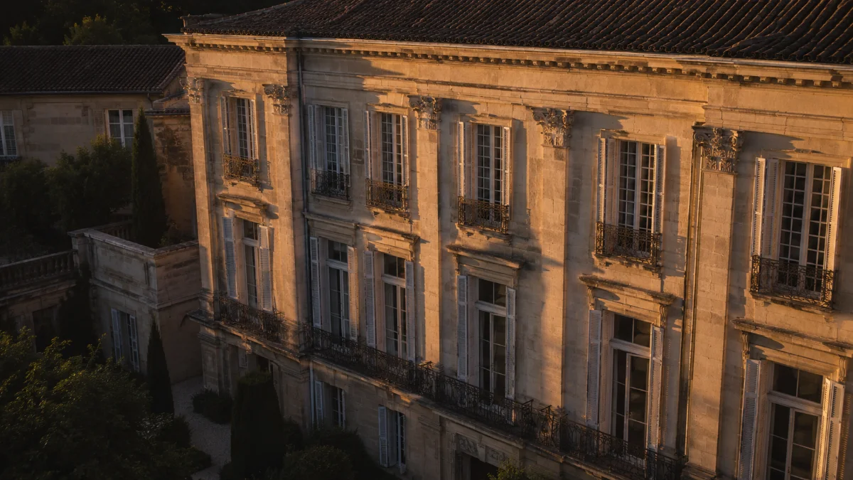 Façade en transformation — pierre de taille Sud-Ouest